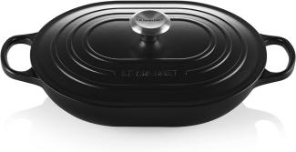 Le Creuset Oblong Signature 31 cm Schwarz - Schwarz - 29 bis 32 cm