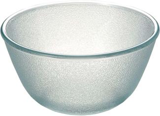 Simax 021 021 003 Schale 'Frozen' mit Struktur 0,5 l, 15 cm, transparent (1 Stück)