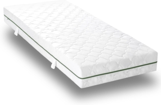 7 Zonen Taschenfederkernmatratze Sleezzz Smart 90 x 200 cm, Höhe 21 cm, Härtegrad H2/H3