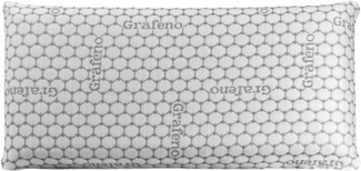 Duérmete Online Viskoelastisches Kissen, Nature Tencel, hervorragende Anpassungsfähigkeit, waschbar, wärmeregulierend, milbenabweisend und hypoallergen, 90x40 cm