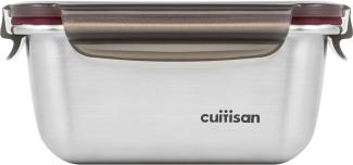 Cuitisan Edelstahl Vorratsdose eckig 500 ml