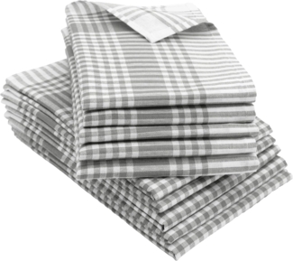 ZOLLNER Geschirrtuch, (Spar-Set, 10-tlg), 50 x 70 cm, 100% Baumwolle, vom Hotelwäschespezialisten