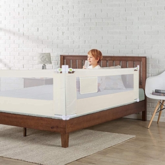 Greensen Bettschutzgitter beige 180 cm