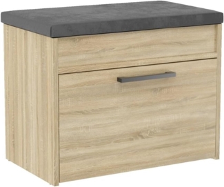 ibonto Schuhbank Multifunktionaler Aufbewahrungsbank & Schuhschrank Gepolstertem Sitz