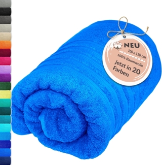 Lashuma Badetuch - XXL Handtuch London, Frottee (1-St), großes Badehandtuch - Duschtuch 100x150 cm für Damen & Herren