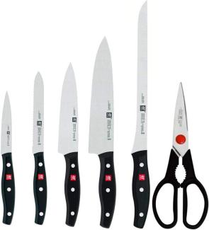 Zwilling Pollux Zwillinge – Set 5 DOMESTIQUES Universalmesser Schere, Farbe schwarz