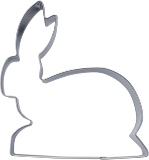 Städter Ausstecher Edelstahl Hase liegend 6 cm