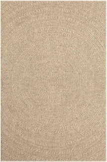 Teppich 140x200 cm Jute-Optik Innen und Außen