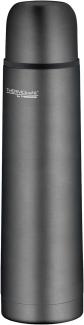 THERMOcafé by THERMOS Thermosflasche Edelstahl Everyday, Isolierflasche 4058. 234. 075 auslaufsicher, Thermoskanne mit Becher hält 12 Stunden heiß, 24 Stunden kalt, BPA-Free, 0,7 Liter, Cool Grey