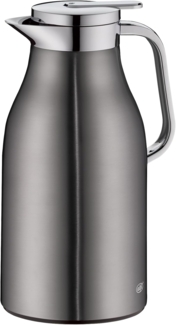 Alfi Isolierkanne Skyline, Thermokanne, Edelstahl, Cool Grey Matt, 1. 5 L, 1321234150