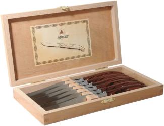 LAGUIOLE 6 Steakmesser L Eclair NEU+OVP in der Holz-Schatulle