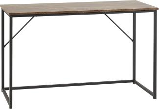 Schreibtisch 120 x 55 cm Dunkler Holzfarbton PEMBRO