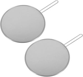 Westmark 2 Spritzschutze, ø 30 cm, Rostfreier Edelstahl, Picante, Silber, 121822E3