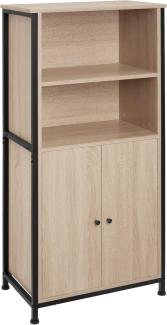 tectake Highboard Doncaster (Highboard, Montagematerial, Montageanleitung), Industrial Style