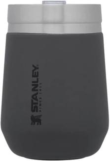 Stanley Go Everyday Tumbler 0. 29L / 10 OZ Charcoal - Edelstahl Thermobecher für Wein, Cocktails, Kaffee, Tee - Hält Stundenlang Kalt/Heiß - BPA-Frei - Spülmaschinenfest