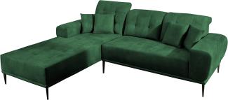 Ecksofa Dretos (Farbe: Tiffany 10, Seite: Links)