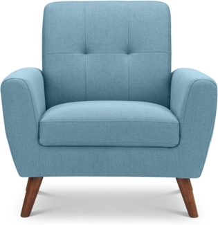 Julian Bowen Monza Sofas, Blau