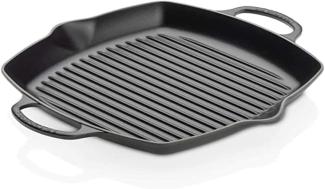 Le Creuset Grillpfanne Quadratisch 2 Griffe Signature 30 cm Schwarz - Schwarz - 29 bis 32 cm