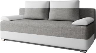 MOEBLO Schlafsofa ATLANTA, Schlafcouch Sofa Couch für Wohnzimmer Schlafsofa Federkern Sofagarnitur Polstersofa mit Bettfunktion, mit Schlaffunktion und Bettkasten, - (BxHxT): 200x90x96 cm