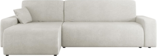 Ecksofa Pixalo L mit Schlaffunktion und Bettkasten (Farbe: Lima 16)