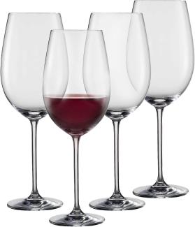 Schott Zwiesel Bordeaux Rotweinglas 4er Set Vinos, Weingläser, Glas, 768 ml, 130009