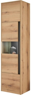Vitrine Center in Eiche Evoke 50 x 197 cm