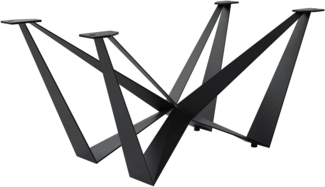 Tischgestell Spider Metall Schwarz für Ausziehtische von 180-300 cm