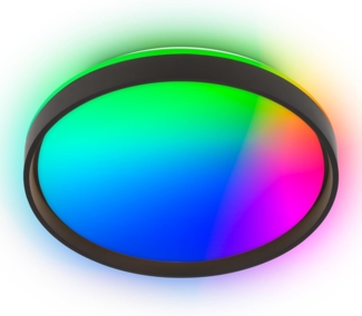 Briloner Leuchten Deckenleuchte 394X, RGB CCT, LED fest integriert