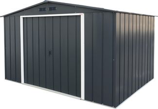 Tepro Metallgerätehaus Eco Shed 322,1x242,2x196,1cm Gerätehaus Geräteschuppen