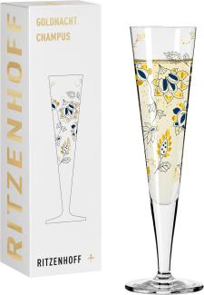 Ritzenhoff 1071044 Champagnerglas #44 GOLDNACHT Champus Christine Kordes 2024 in Geschenkbox