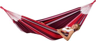 Amazonas Hängematte Salsa Fuego wetterfest und UV-beständig 210x140 cm bis 150kg buntgestreift