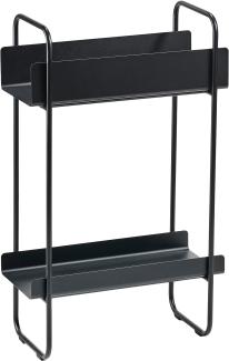 Zone Denmark Konsolentisch A-Console Table, Beistelltisch, Flurtisch, Regal, Metall, Black, H 77. 7 cm, 26991