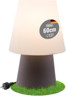 Tischleuchte LED No. 1, 60 cm (taupe E27)