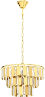 Eglo 99098 Hängeleuchte ERSEKA klar H:130 Ø:38,5cm dimmbar