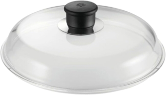 Glasdeckel mit Kunststoffknopf - Glasdeckel 24cm