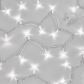 EMOS Connect System 10m Lichterkette Profi, robuste Weihnachtslichterkette mit 100 LEDs, Erweiterungsteil C (ohne Verbindungskabel und Adapter), IP44 für Innen und Außen, Kaltweiße Lichtfarbe, weiß