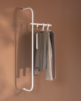 Metallbude Garderobenstange Garderobe TAMINA