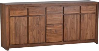 MiaMöbel Sideboard Maharaja Massivholz Teak Modern Indien Indisch