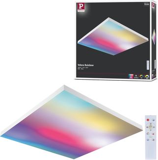 Paulmann 79906 LED Panel Velora Rainbow dynamicRGBW 595x595 mm weiß