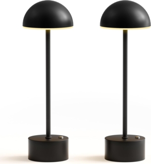 Tomons Tischleuchte LED Tischlampe dimmbar, Touch-Steuerung, Einstellbare Farbtemperatur, LED fest integriert