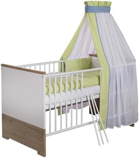 Schardt 04 551 09 02 Kombi-Kinderbett Eco Plus, 70 x 140 cm