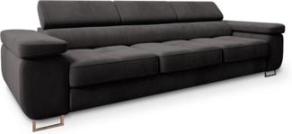 Masseno Sofa MOSINE mit Schlaffunktion, Schlafsofa, Wohnzimmersofa, Couch, Soffa