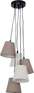 Pendelleuchte, 5 x E14/40W