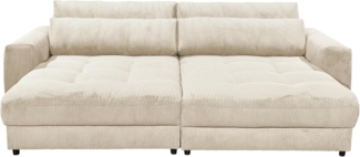 XXL Loveseat Barura - Dein neuer Lieblingsplatz in Cord-Stoff