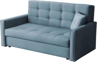 Mirjan24 'Viva Lux III' Schlafsofa, Blau, 85 x 153 x 98 cm