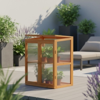 Gewächshaus Treibhaus Pflanzhaus Anzuchthaus 2 Türen Garten Balkon Schrank