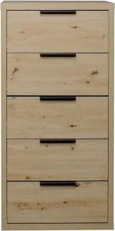 Kommode Columbia 05-64 / Clyde , Holzwerkstoff , Holzfarben , 64 x 110 x 45 cm