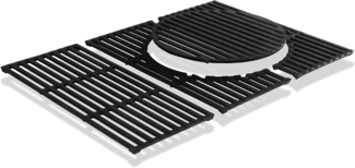 Enders® SWITCH GRID Rost-in-Rost System, Gusseisen, für Gasgrill BOSTON 3-Brenner, Grill-Zubehör, Grillrost, optionale Einsätze, Sear Grate, Pizzastein, Pfanne und Geflügelbräter 7784