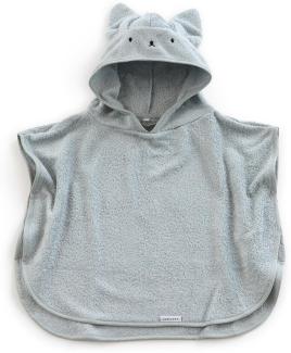 Bamboom Poncho Ice Blue Blau