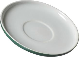 Ritzenhoff & Breker Kaffeeuntertasse Jasper, Kaffee Untertasse, Untere, Untersetzer, Steinzeug, Grün, Ø 15 cm, 420524